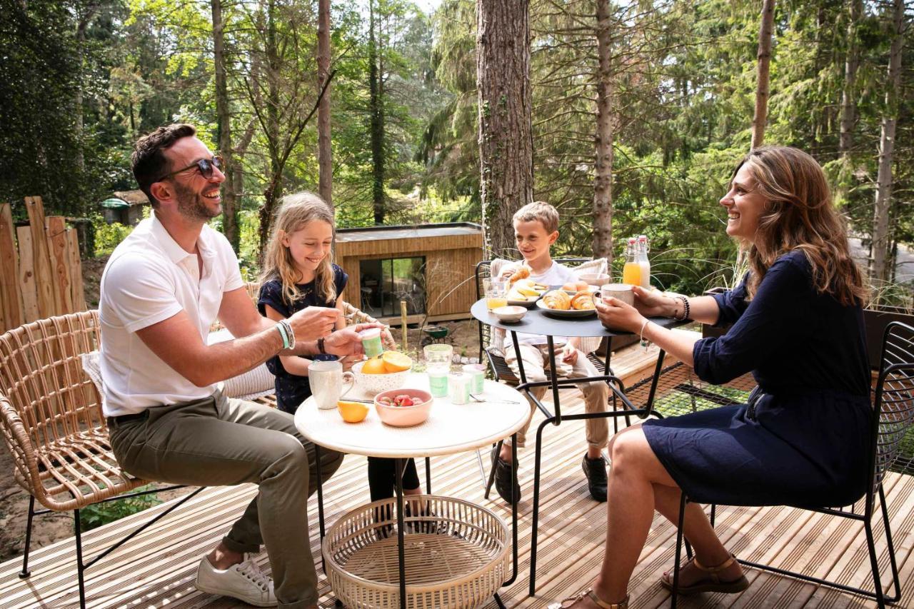 Bain De Foret - Lodges Cosy & Spa Neufchatel-Hardelot Exterior photo