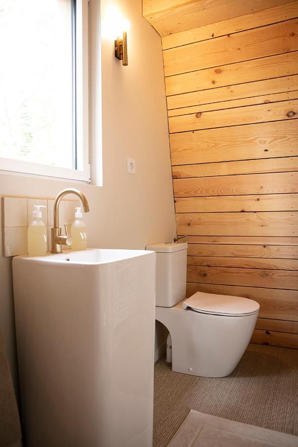 Bain De Foret - Lodges Cosy & Spa Neufchatel-Hardelot Exterior photo
