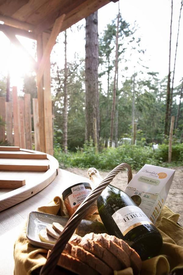 Bain De Foret - Lodges Cosy & Spa Neufchatel-Hardelot Exterior photo